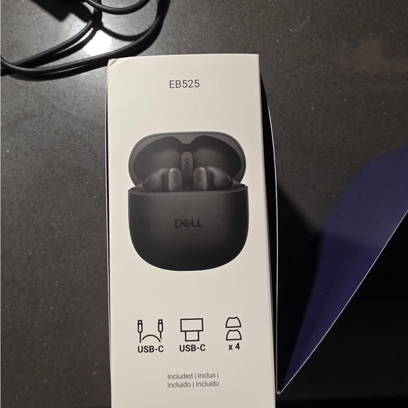 Dell EB525 Wireless Earbuds - Black